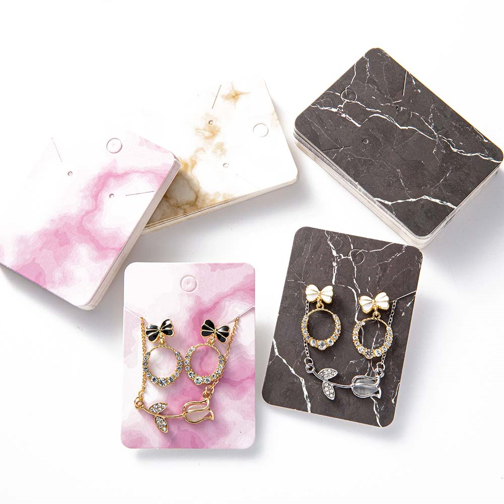Body Jewelry Display - 大理石のイヤリングディスプレイ,ネックレス,ジュエリーパッケージ,販売オーガナイザー,小さな企業,素材,50個用のカードホルダー