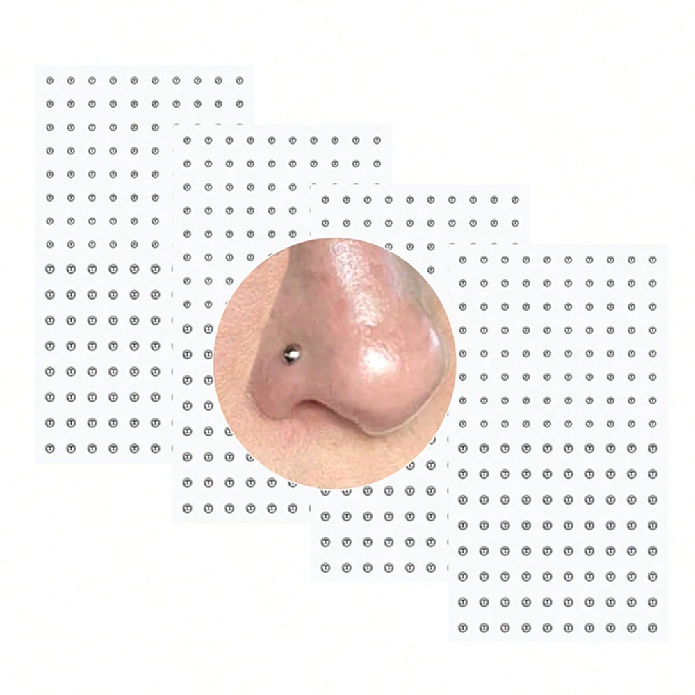 Body Jewelry Nose Ring - フェイクピアス フェイクノーズリング ノンピアス フェイクリップリング フェイクノーズスタッド 貼り付け式フェイスジェム