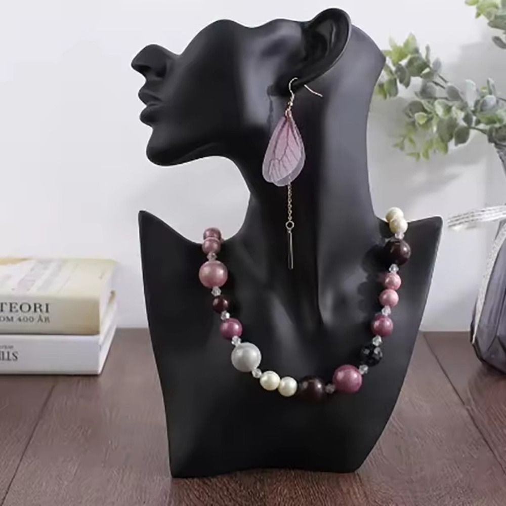 樹脂製マネキンジュエリーディスプレイスタンド、側面マネキンヘ - Body Jewelry Holder のレビューと価格