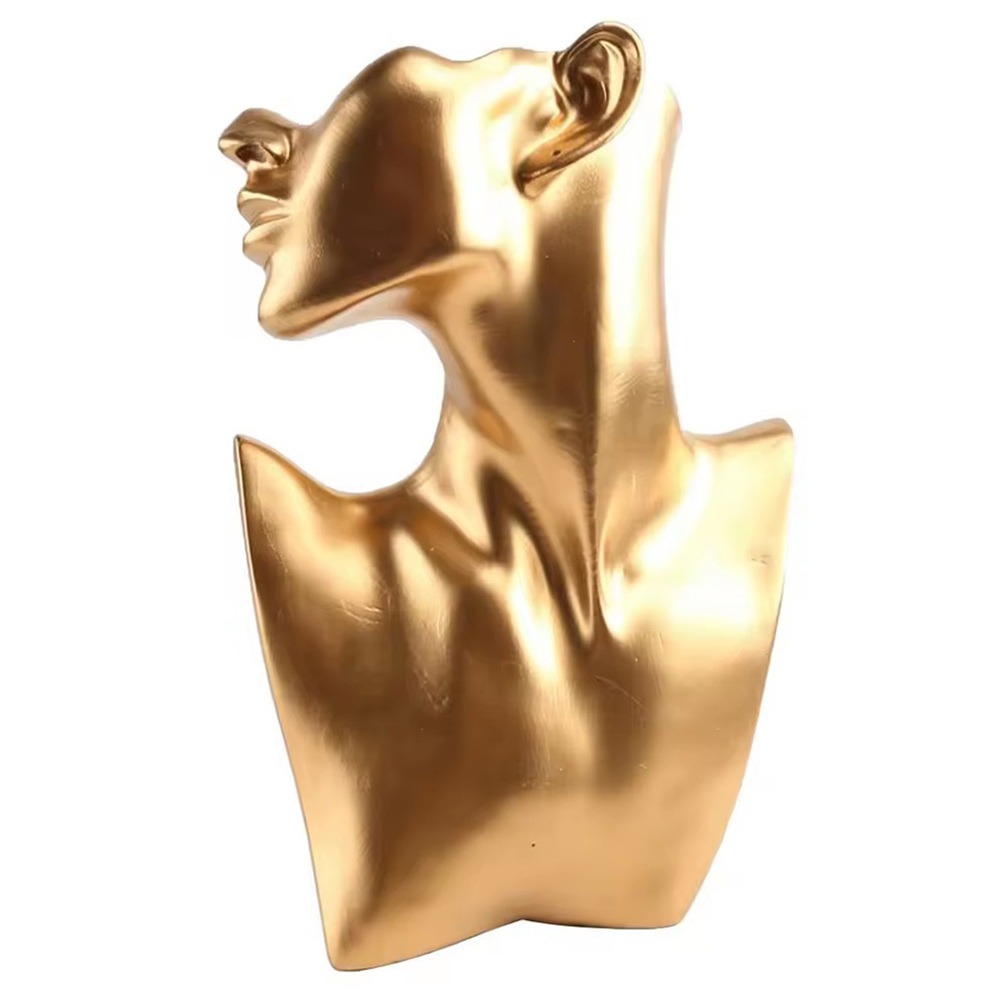 樹脂製マネキンジュエリーディスプレイスタンド、側面マネキンヘ - Body Jewelry Holder のレビューと価格