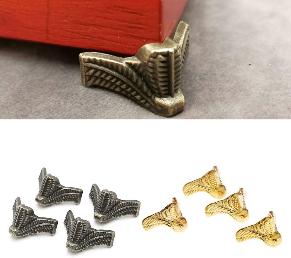 アンティーク亜鉛合金ジュエリーボックス,収納ボックス,脚,木 - Body Jewelry Display Case のレビューと価格