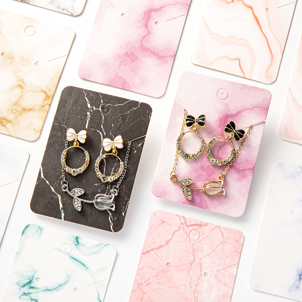 大理石のイヤリングディスプレイ,ネックレス,ジュエリーパッケ - Body Jewelry Display のレビューと価格
