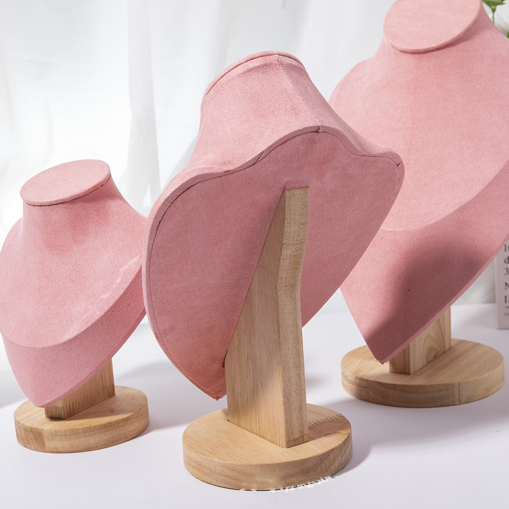 木製マネキンバストネックレスディスプレイスタンド,ポートレー - Body Jewelry Holder のレビューと価格