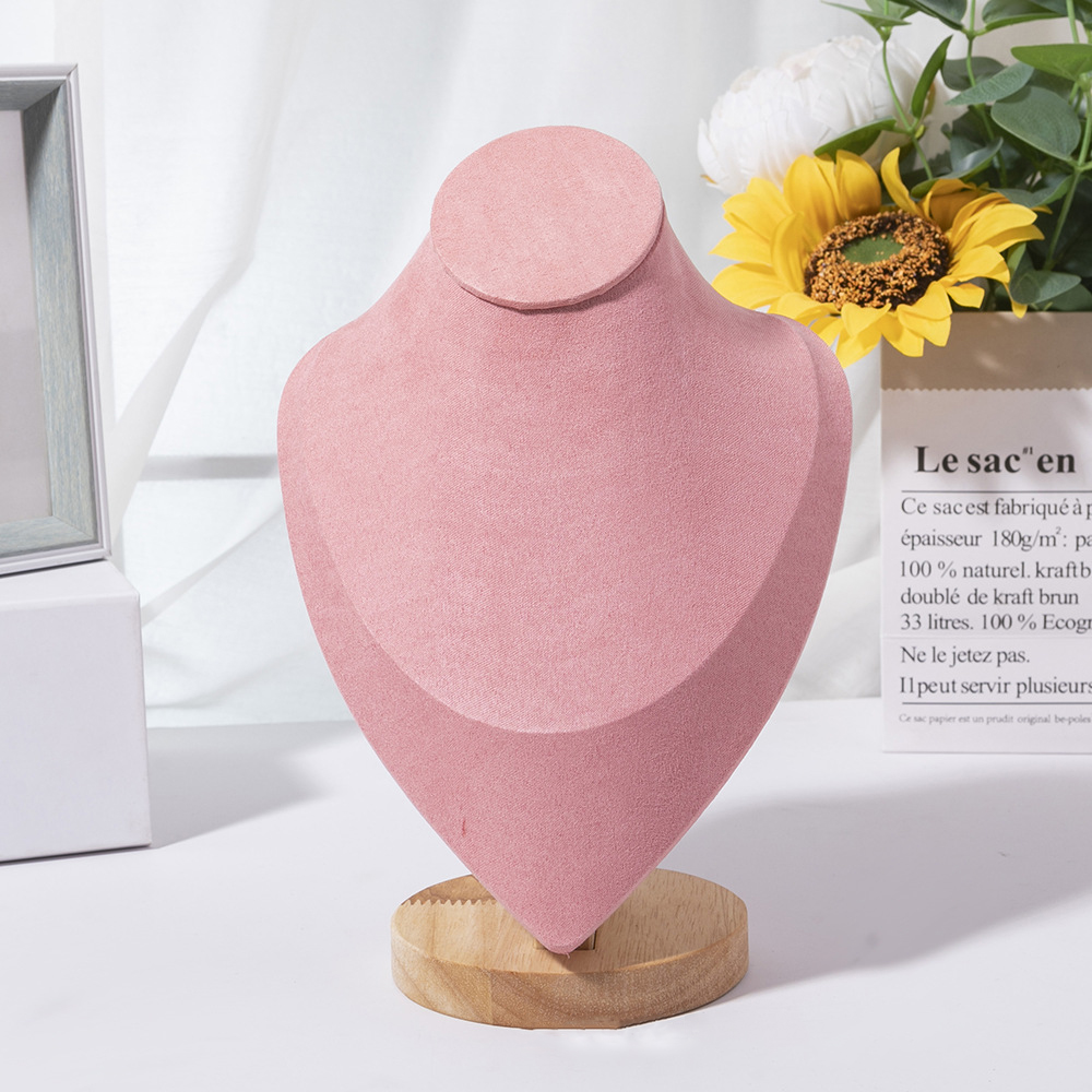 木製マネキンバストネックレスディスプレイスタンド,ポートレー - Body Jewelry Holder のレビューと価格
