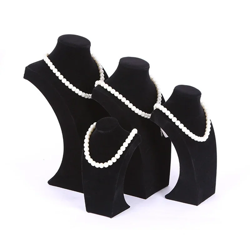 ベルベットポートレートネックレスディスプレイペンダントオーガ - Body Jewelry Holder のレビューと価格