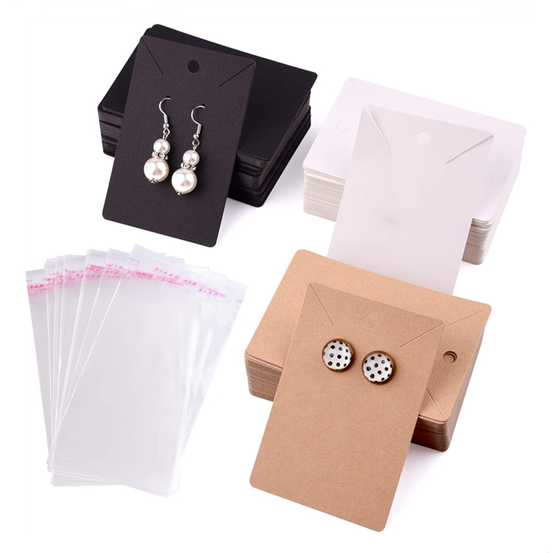 50 個 6 × 9 センチメートル手作り愛ネックレスイヤリ - Body Jewelry Holder のレビューと価格