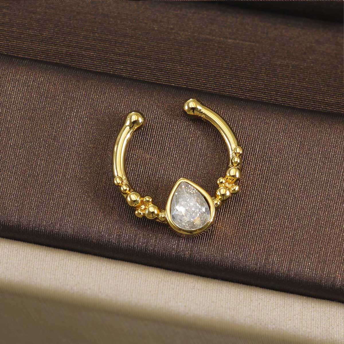 316Lステンレススチール製セプタムクリッカーリング 16G - Septum Clicker Ring のレビューと価格