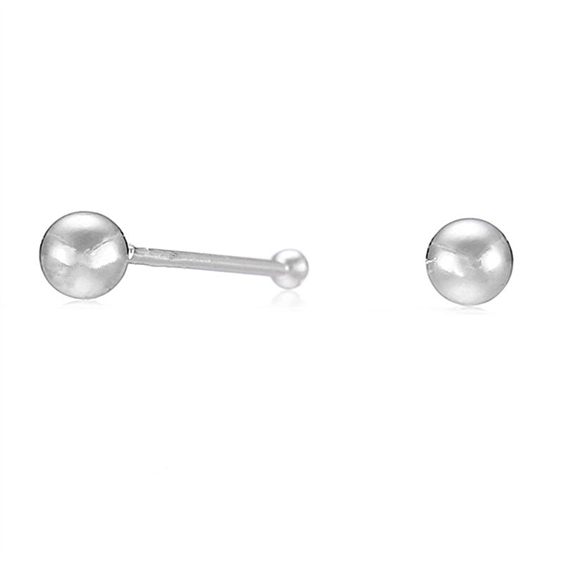 シルバー ジュエリー ボックス ノーズ スタッド ラウンド  - Body Jewelry Display Case のレビューと価格