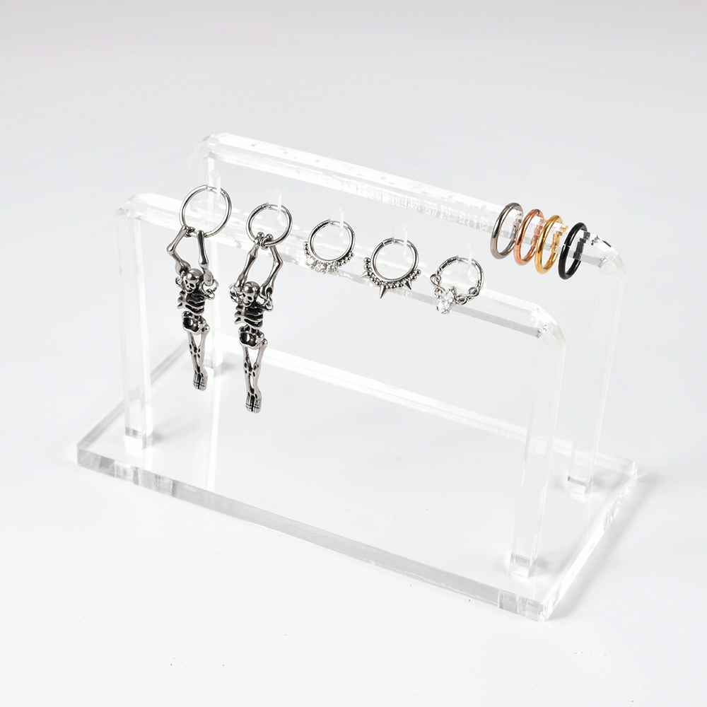 パンクな形のジュエリーディスプレイ,透明なアクリルの棚,ジュ - Body Jewelry Holder のレビューと価格