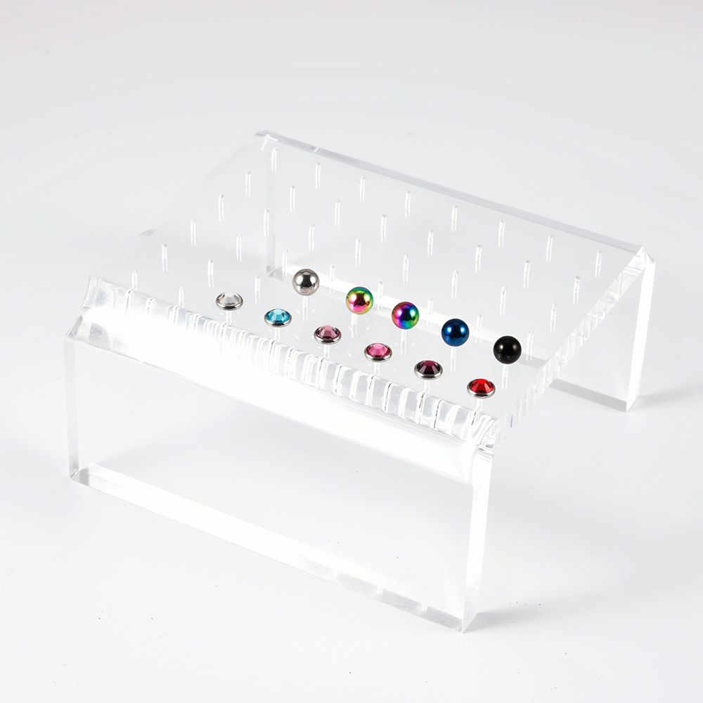 パンクな形のジュエリーディスプレイ,透明なアクリルの棚,ジュ - Body Jewelry Holder のレビューと価格