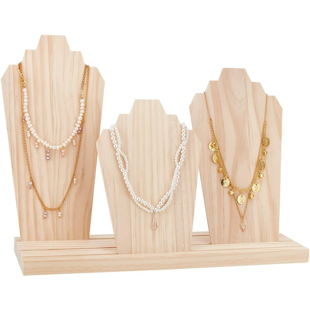 バストイーゼル付きネックレス収納スタンド,取り外し可能なディ - Body Jewelry Holder のレビューと価格