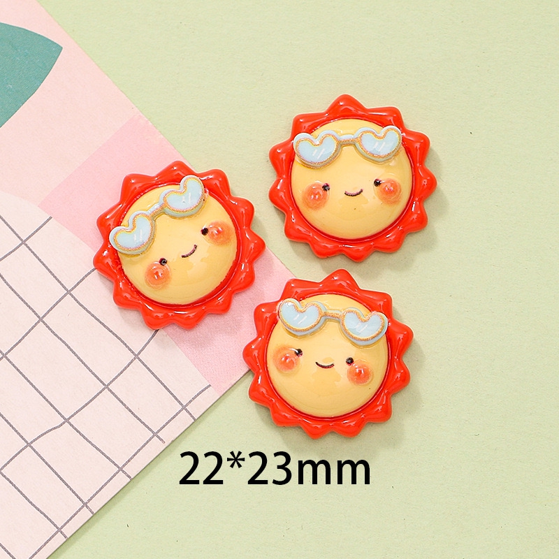 10 個新しいかわいい漫画虹、星、雲シリーズフラットバック飾 - Star Flat Back のレビューと価格
