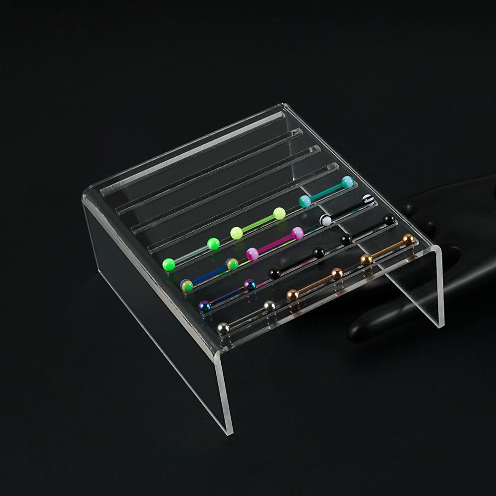 ピアス用ポリッシュラック、へそピアスディスプレイ、ボディピア - Body Jewelry Display Case のレビューと価格