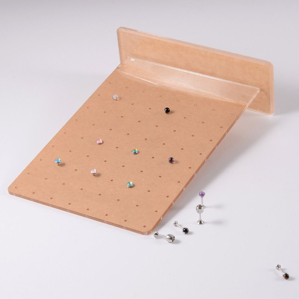 ピアス用ポリッシュラック、へそピアスディスプレイ、ボディピア - Body Jewelry Display Case のレビューと価格