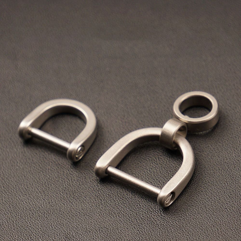 チタン合金アウトドアブレスレットバックル、馬蹄バックル、カラ - Body Jewelry Titanium のレビューと価格