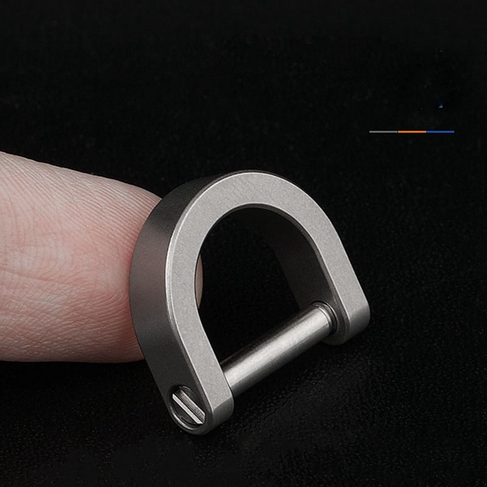 チタン合金アウトドアブレスレットバックル、馬蹄バックル、カラ - Body Jewelry Titanium のレビューと価格
