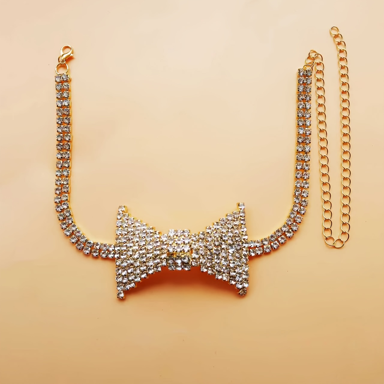 絶妙でエレガントなラインストーンネックチェーン,ファッショナ - Body Jewelry Retainers のレビューと価格