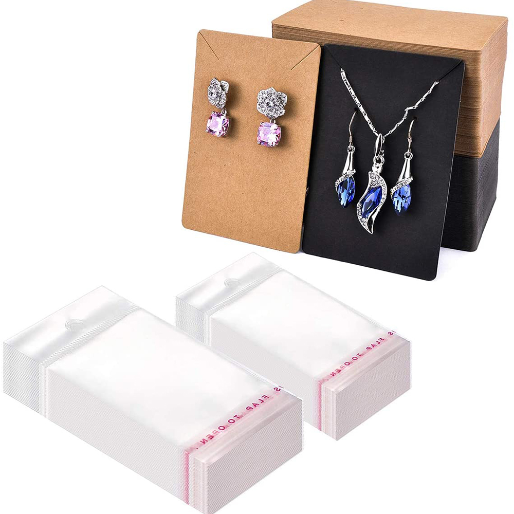 イヤリングカード ネックレスディスプレイカード バッグ付き  - Body Jewelry Holder のレビューと価格