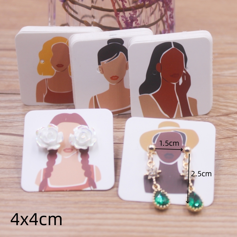100 個 4 × 4 センチメートル新しい高級ブランドジュ - Body Jewelry Holder のレビューと価格