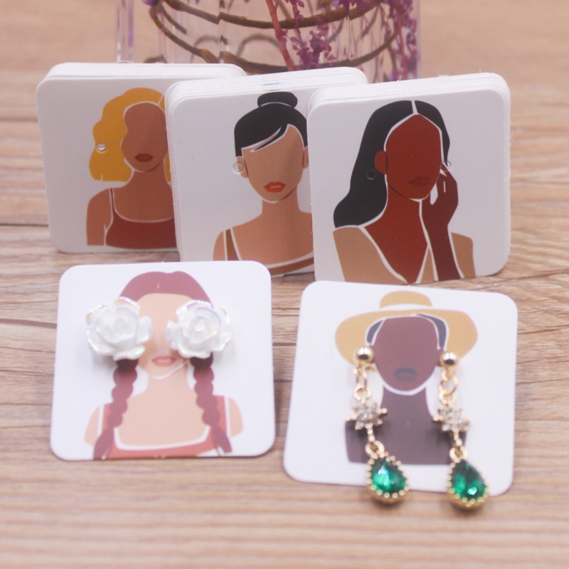 100 個 4 × 4 センチメートル新しい高級ブランドジュ - Body Jewelry Holder のレビューと価格