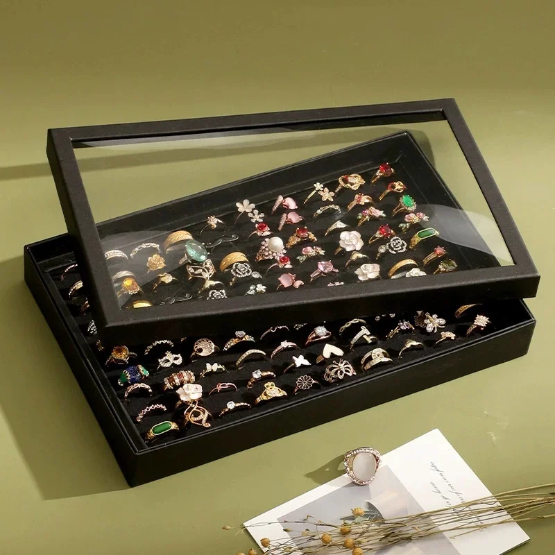1 セットリングホルダーディスプレイトレイジュエリーオーガナ - Body Jewelry Display のレビューと価格