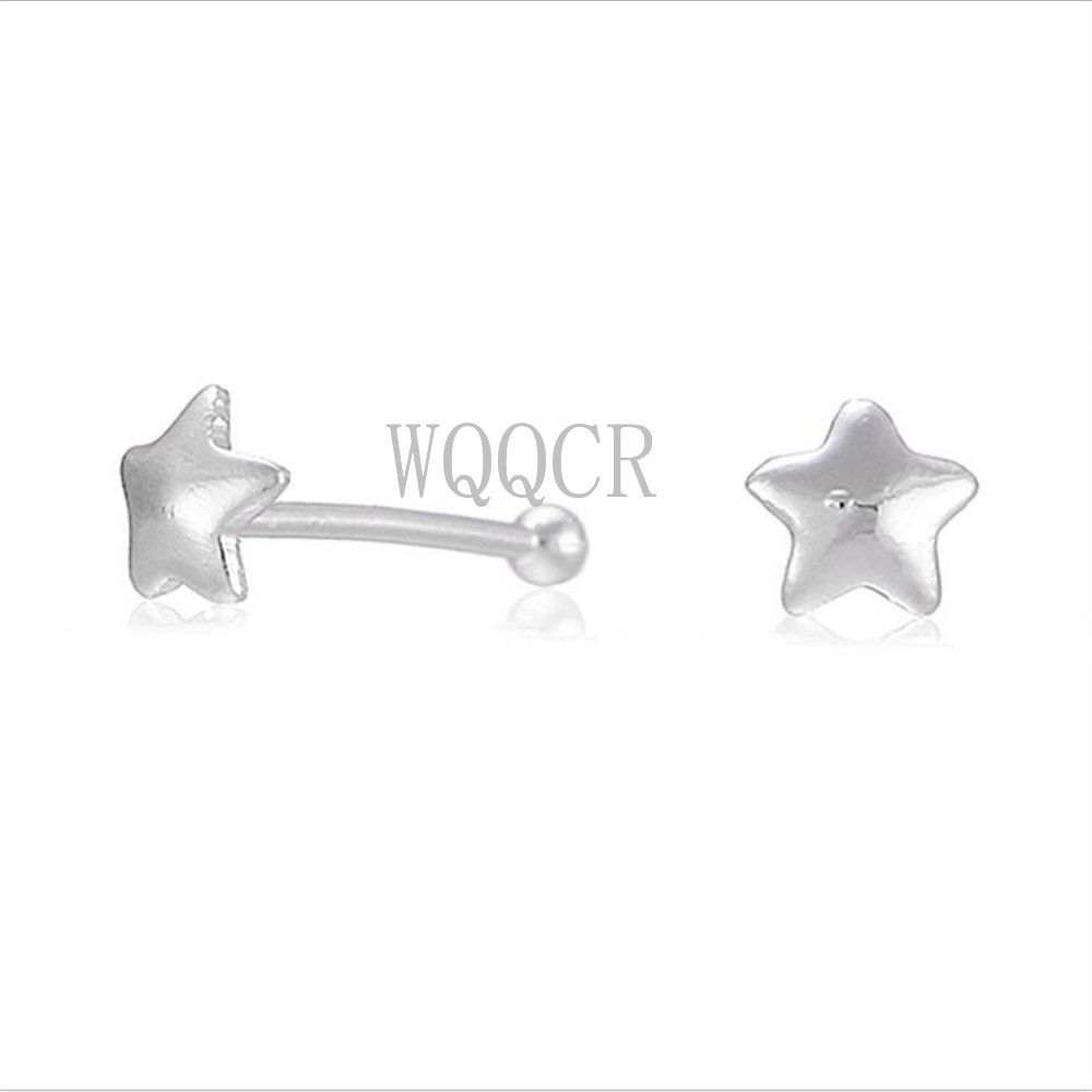 20個/箱 フロスト加工 星型ノーズネイル 10mm ボール - Body Jewelry Display Case のレビューと価格