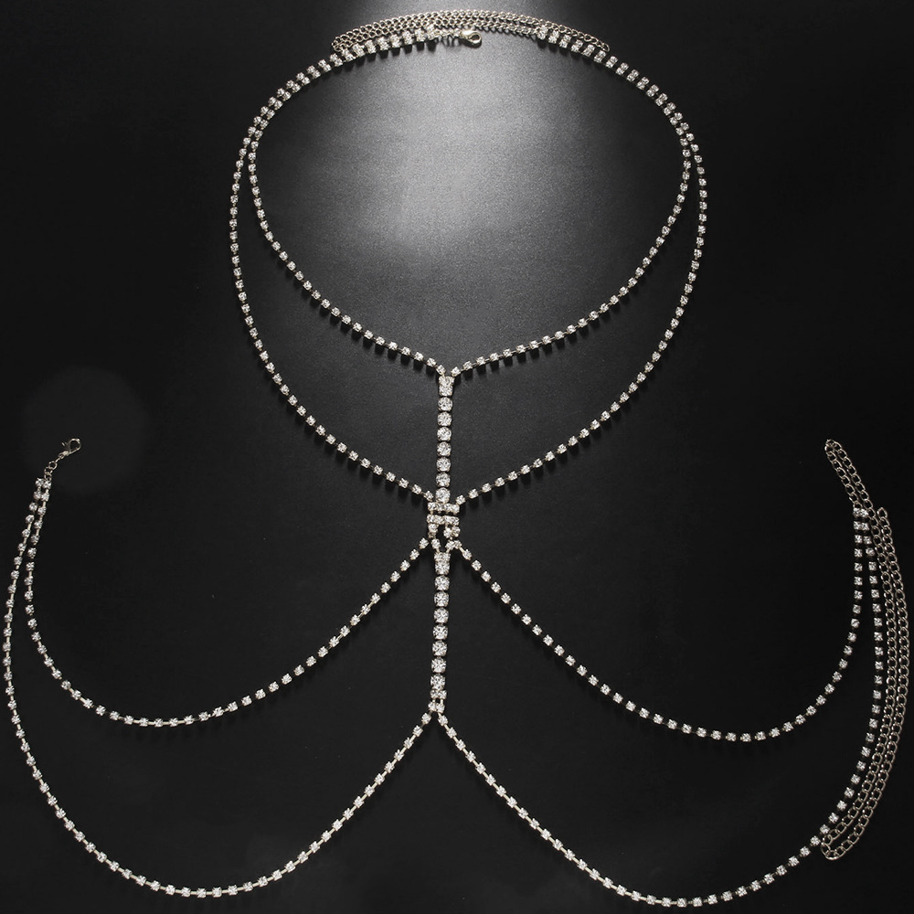ゴールドシルバーメッキ合金ラウンドクリアラインストーン多層ボ - Body Jewelry Retainers のレビューと価格