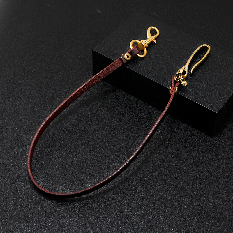 手作りロングバイカーオートバイトラック運転手ブラウンブラック - Body Jewelry Retainers のレビューと価格