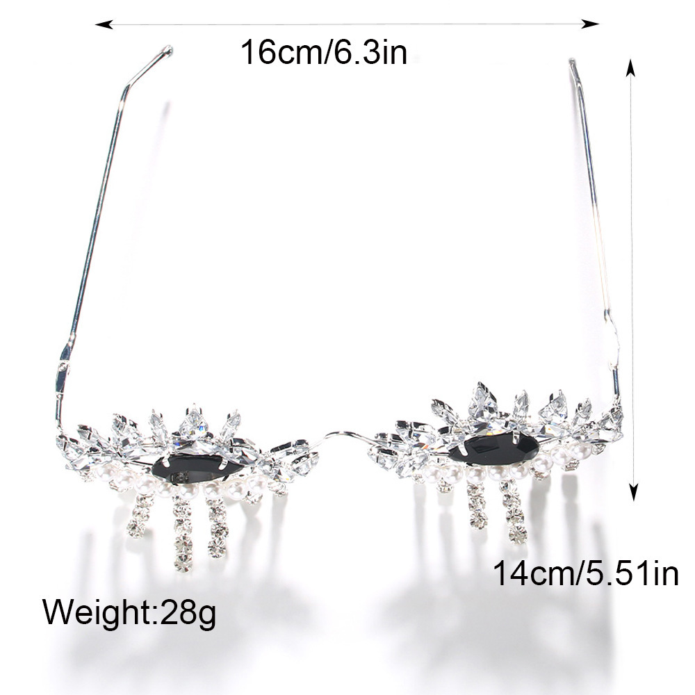 Stonefans-女性用タッセルグラスフレーム、デザイナー - Body Jewelry Retainers のレビューと価格