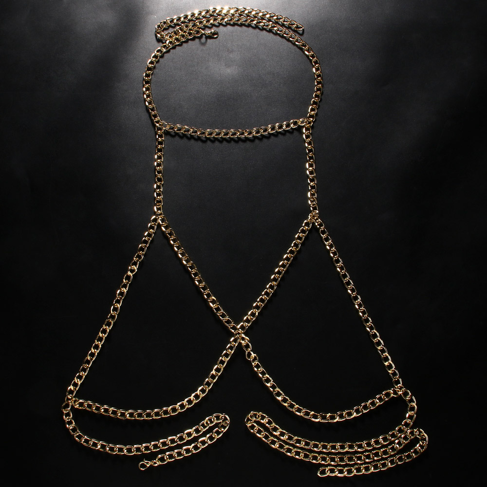 女性と女の子のための金属製のブラチェーン,上質なアクセサリー - Body Jewelry Good Quality のレビューと価格