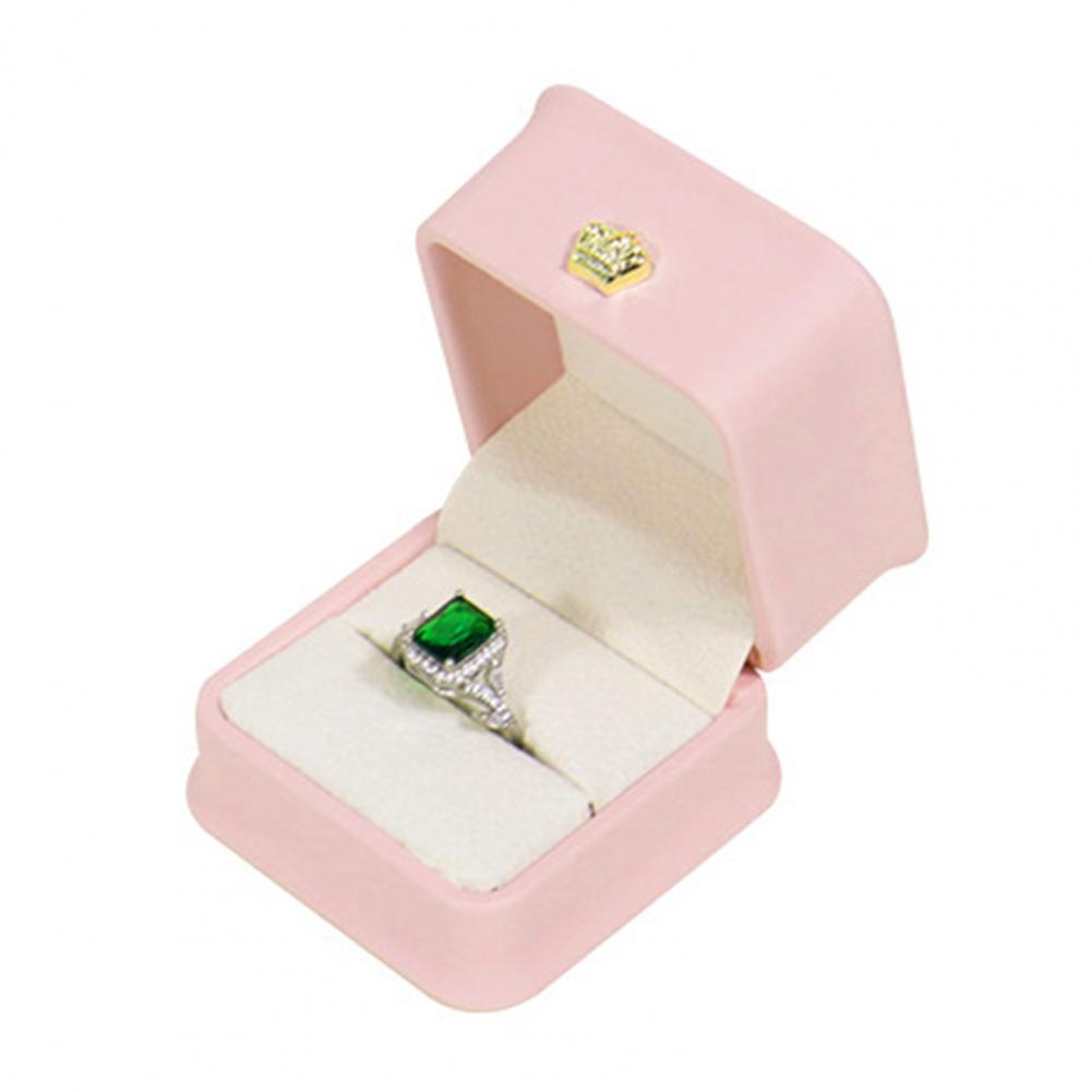 婚約結婚指輪ボックススクエアベルベットジュエリーケースディス - Body Jewelry Display のレビューと価格