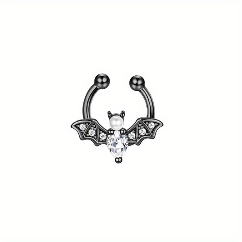 EVISPOL かわいいハロウィンバットフェイクセプタムリン - Body Jewelry Nose Ring のレビューと価格