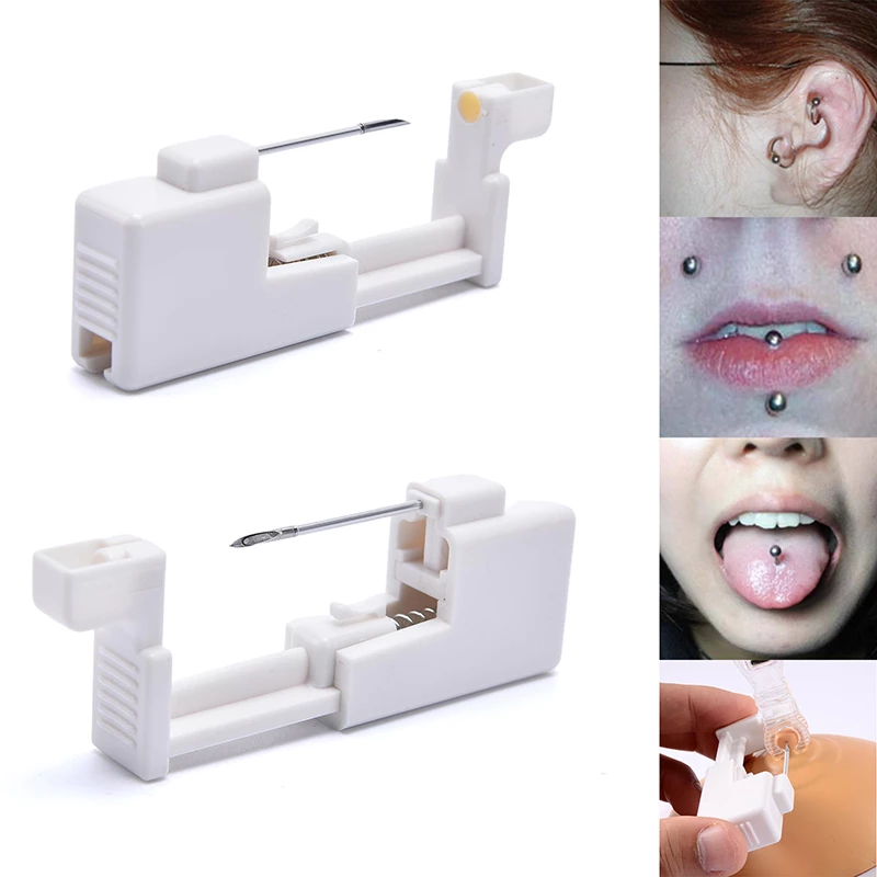 ボディピアスガンツールセット使い捨て滅菌ユニット安全使用乳首 - Body Jewelry Etc のレビューと価格