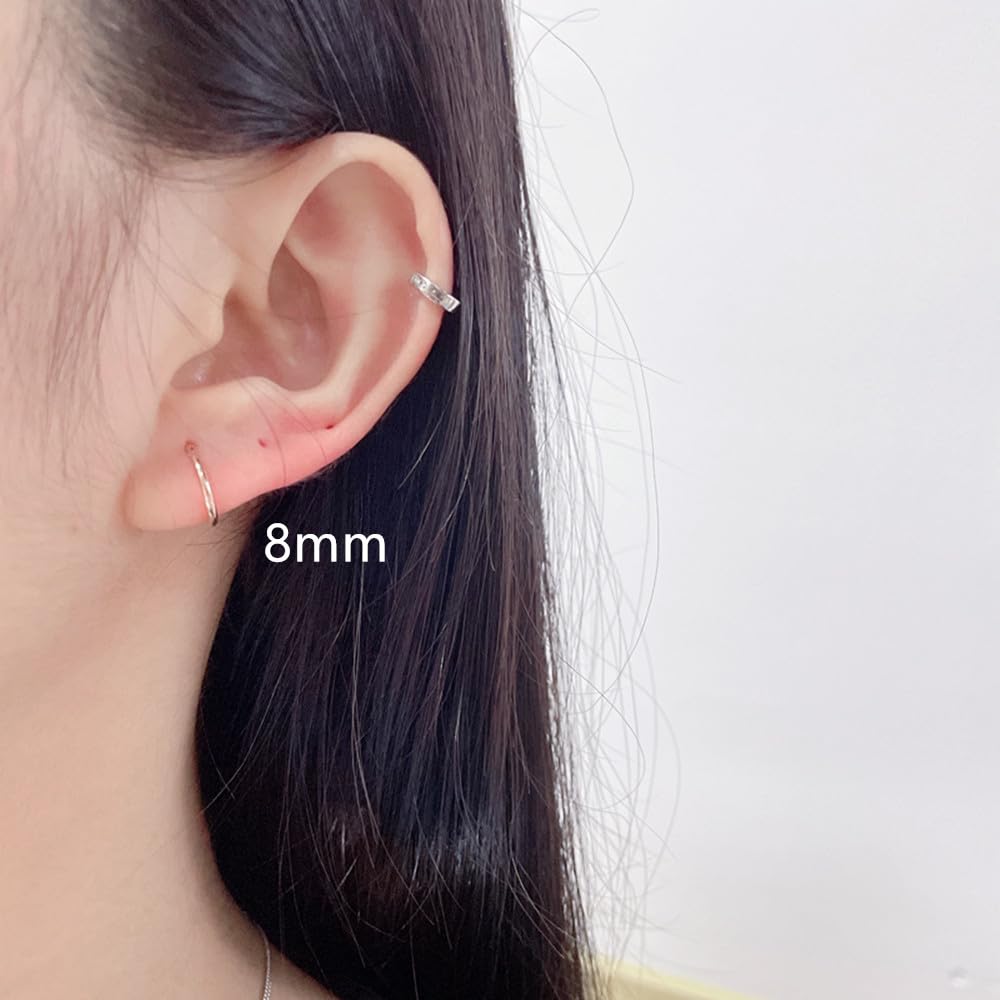 外科用ステンレススチールスタッド,ミニイヤリング,ノーズリン - Septum Clicker Ring のレビューと価格