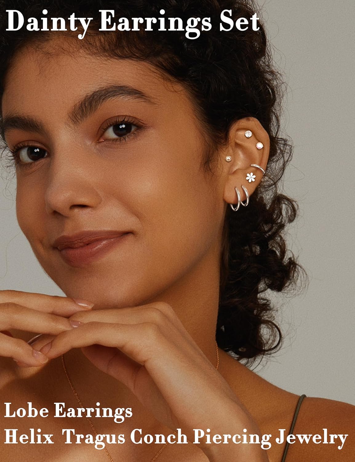 FASACCO 1 ペアサージカルスチールフラットバックイヤ - Body Jewelry Flat Back のレビューと価格