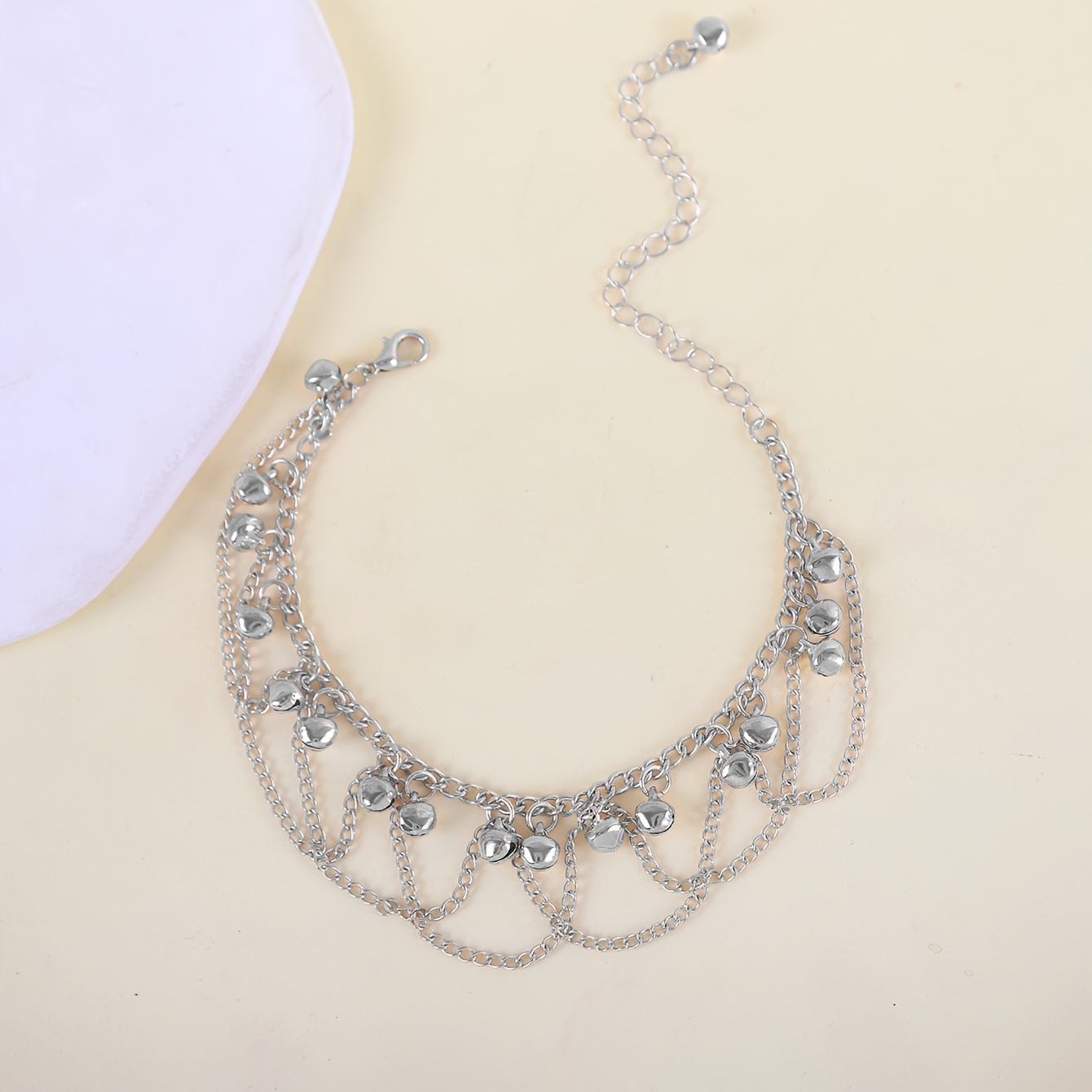 [新品] 1個入り、フリンジ付きベルビーチアンクレット、高品 - Body Jewelry Good Quality のレビューと価格