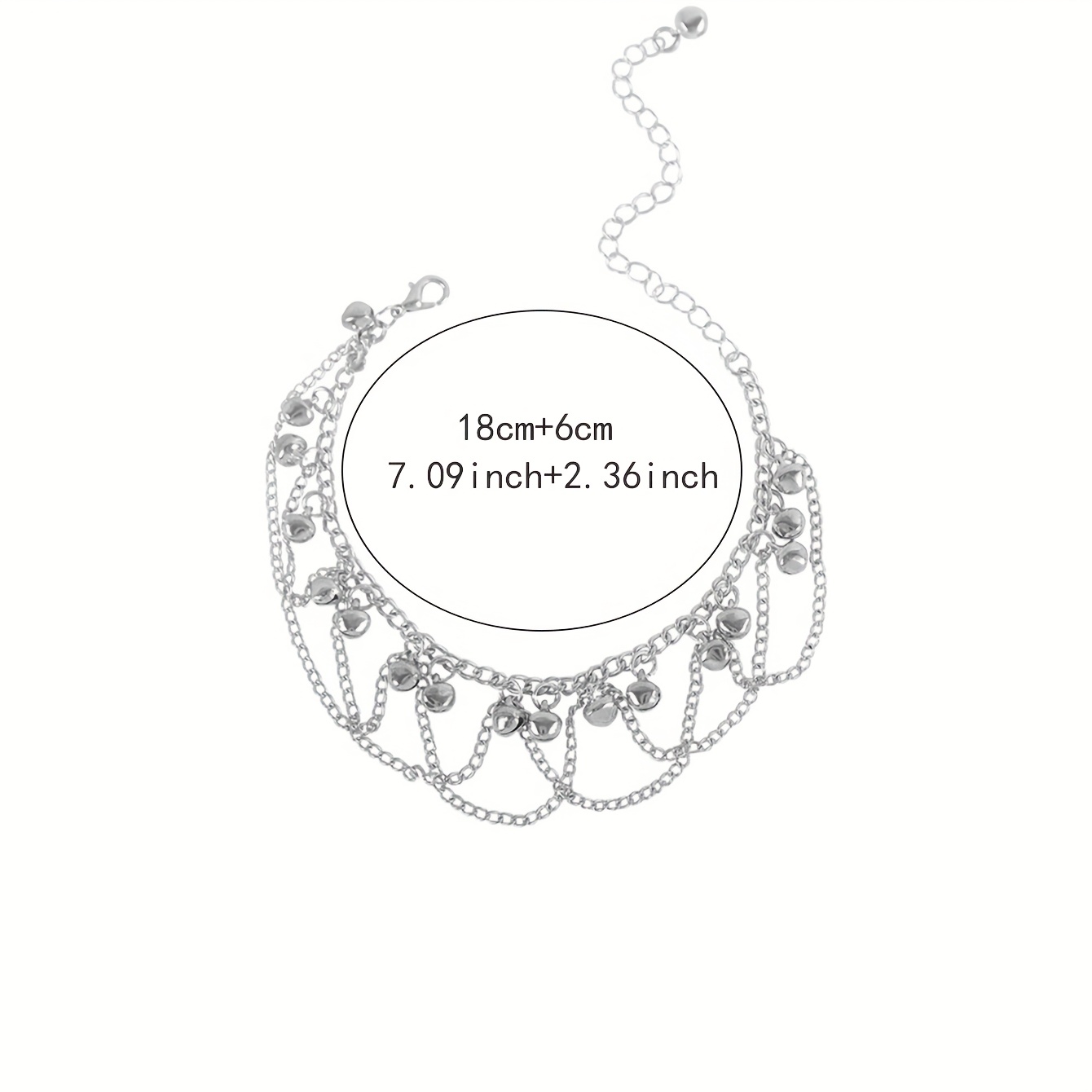 [新品] 1個入り、フリンジ付きベルビーチアンクレット、高品 - Body Jewelry Good Quality のレビューと価格